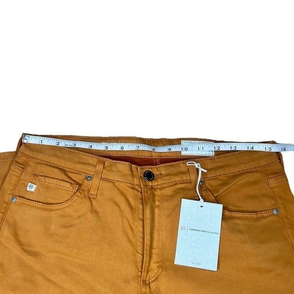 New Women’s AG Prima Crop Cigarette Leg Pant Size 31 - Picture 9 of 11